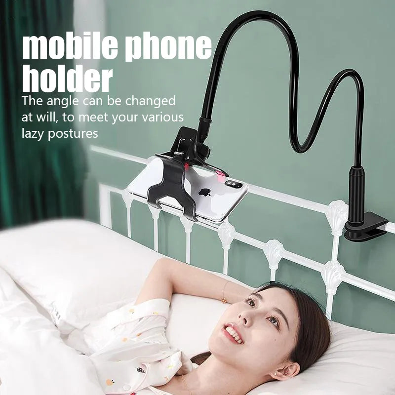 Suporte Universal de cama Preguiçoso para celular ajustável flexível !